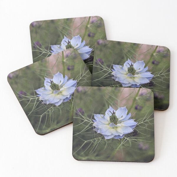 Item preview, Light Blue Nigella Damascena designed and sold by SweepingShadows.