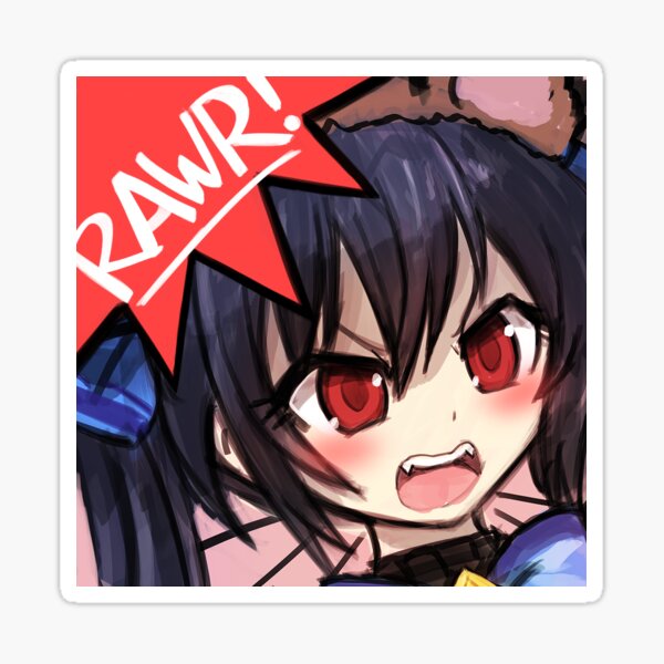 RAWRvatar - Noire Sticker