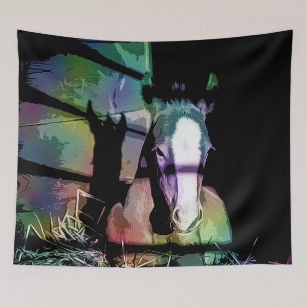 Item preview, Colourful Artistic Foal Drawing designed and sold by ACC .