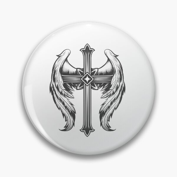Item preview, Emblem of Winged Cross designed and sold by devaleta.