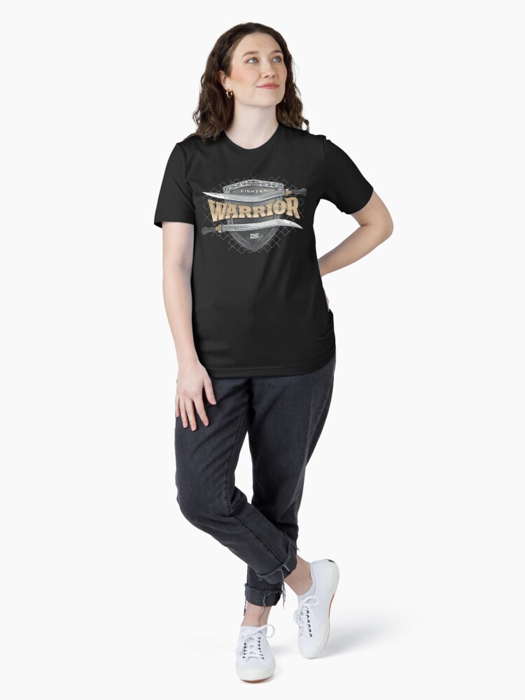 Thumbnail 4 of 7, Essential T-Shirt, Fighter Warrior designed and sold by Krantonov.