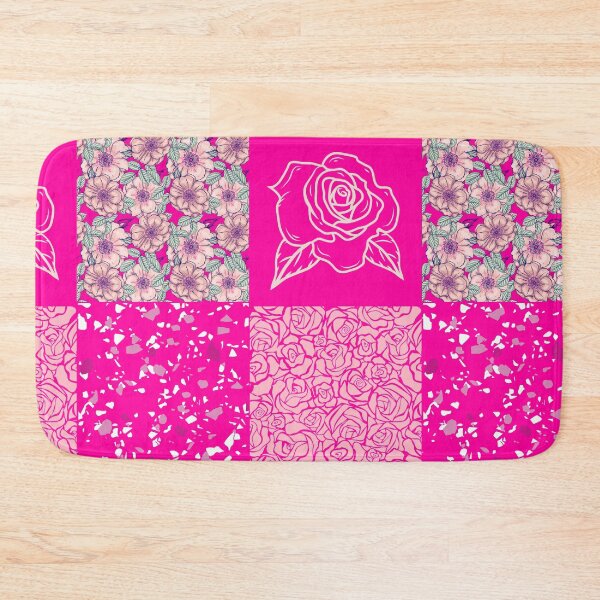 Item preview, Bright Pink Floral Pattern Set designed and sold by trendingatees.