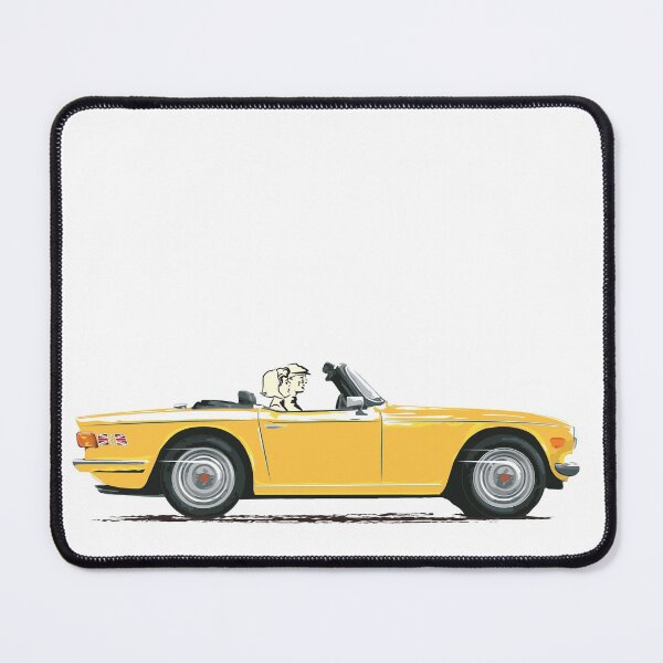 Item preview, Saffron Yellow color TR6 – thea Classic British Sports Car designed and sold by Bigs66.