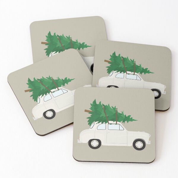 Item preview, Austin A35 Saloon Classic Car (Cream) Christmas Tree designed and sold by JHMimaging.