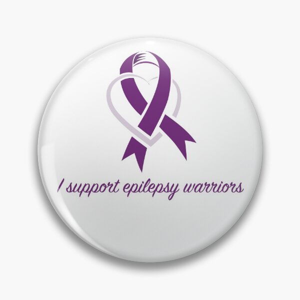 Item preview, I Support Epilepsy Warriors designed and sold by AsinusAS.