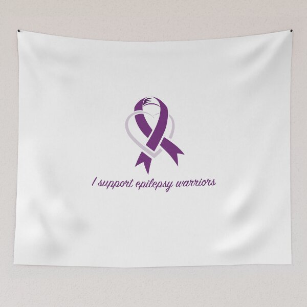 Item preview, I Support Epilepsy Warriors designed and sold by AsinusAS.