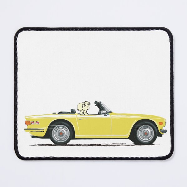 Item preview, Mimosa Yellow color TR6 – the Classic British Sports Car designed and sold by Bigs66.