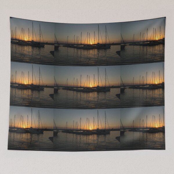 Item preview, Syracuse Harbour Sunset designed and sold by Georgia Mizuleva.