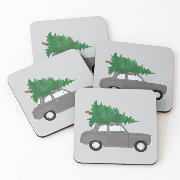 Item preview, Austin A35 Saloon Classic Car (Tweed Grey) Christmas Tree designed and sold by JHMimaging.