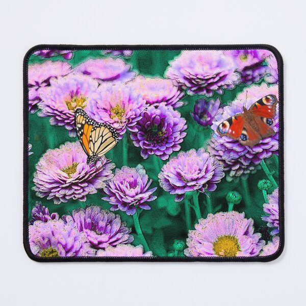Item preview, Flowers and butterflies. Digital collage designed and sold by Vivid Studio.