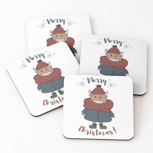 Item preview, Christmas Scandinavian Bull designed and sold by DiverseMerch.