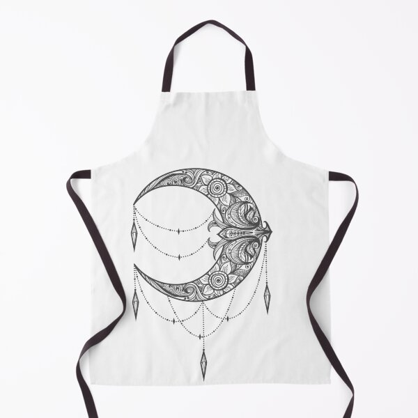Item preview, Crescent Moon  Zentangle Style designed and sold by devaleta.