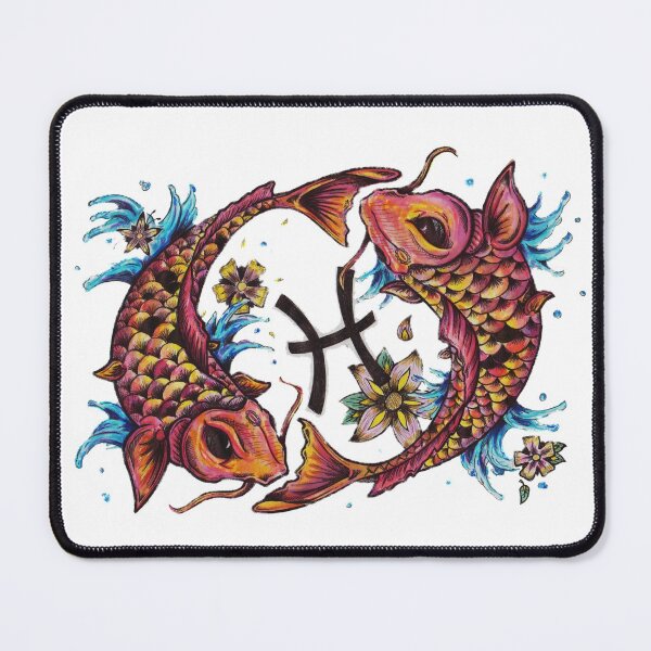 Item preview, Pisces Koi Fish Tattoo designed and sold by Cursed-Creative.