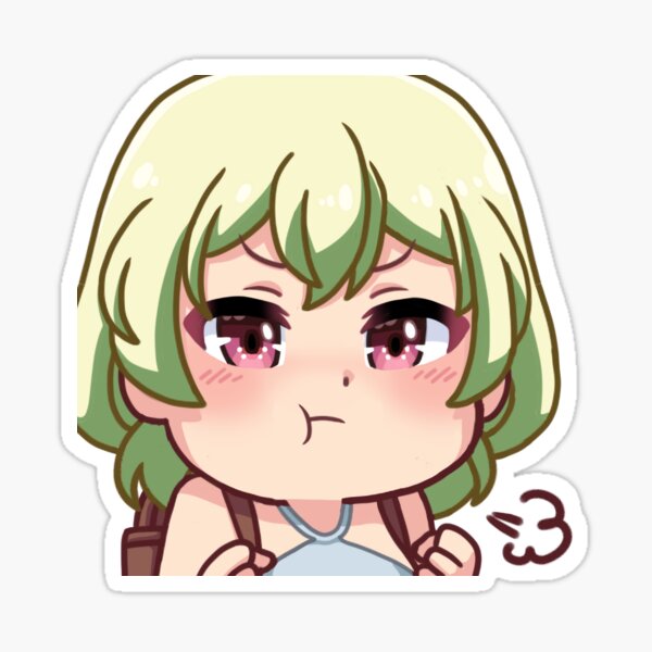 Dungeon Item Shop - Fresh Pouting Sticker