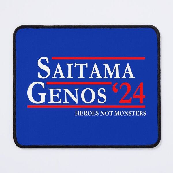 Item preview, Saitama Genos 2024 America Needs Heroes designed and sold by electrovista.