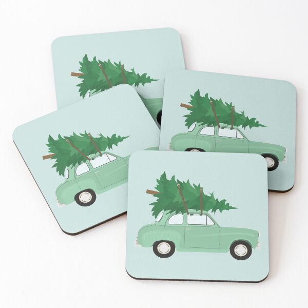 Item preview, Austin A35 Saloon Classic Car (Palm Green) Christmas Tree designed and sold by JHMimaging.
