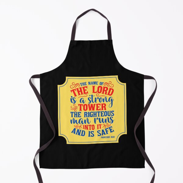 Item preview, The Name Of The lord Is A Strong Tower designed and sold by Prayingwarrior.