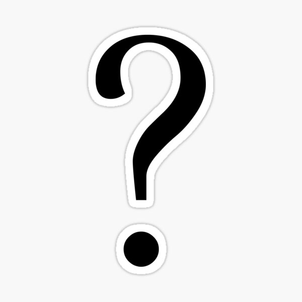 Item preview, Question Mark designed and sold by MoaaStore.
