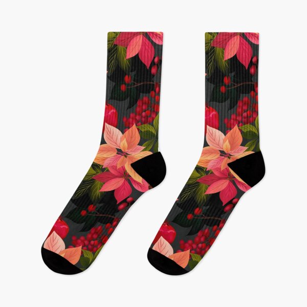 Item preview, Christmas Florals designed and sold by Vinita Upadhya.