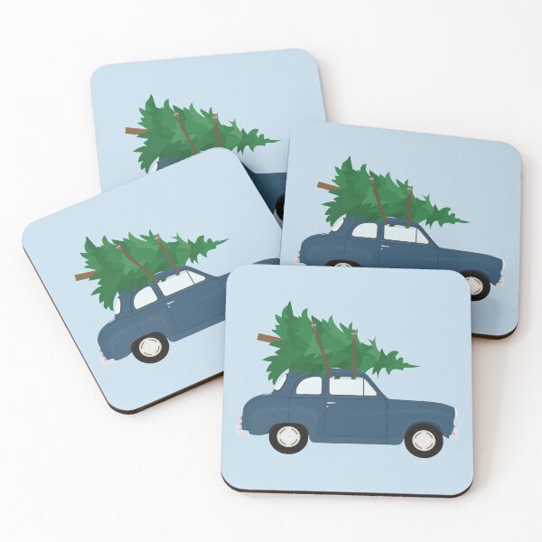 Item preview, Austin A35 Saloon Classic Car (Island Blue) Christmas Tree designed and sold by JHMimaging.
