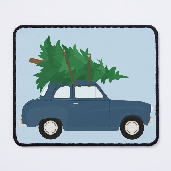 Item preview, Austin A35 Saloon Classic Car (Island Blue) Christmas Tree designed and sold by JHMimaging.
