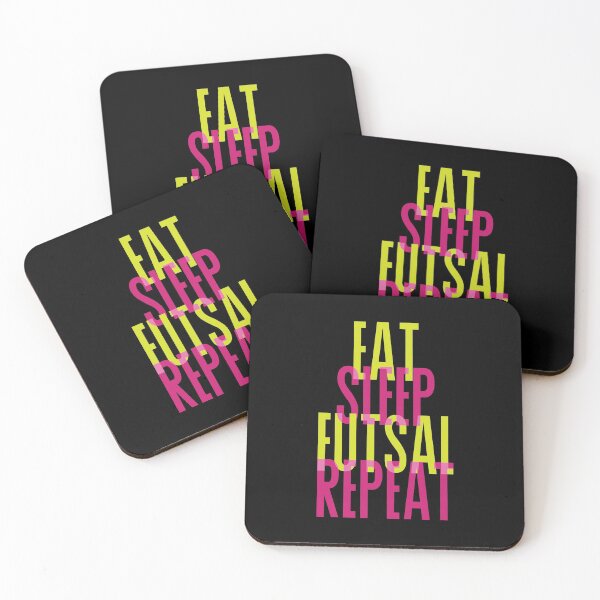 Item preview, EAT SLEEP FUTSAL REPEAT designed and sold by yessir1981.