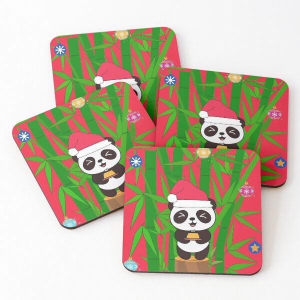Item preview, Merry Christmas Cute Panda - cute animal friendly panda designed and sold by AlessiaCar.