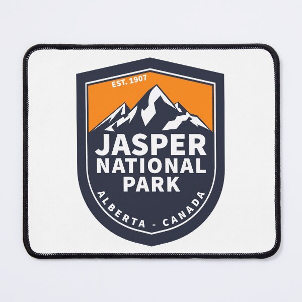 Item preview, Jasper National Park Alberta Canada Vintage Retro Travel Hiking, Camping Adventure Climbing Mountain designed and sold by tmartinezta.