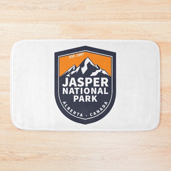 Item preview, Jasper National Park Alberta Canada Vintage Retro Travel Hiking, Camping Adventure Climbing Mountain designed and sold by tmartinezta.