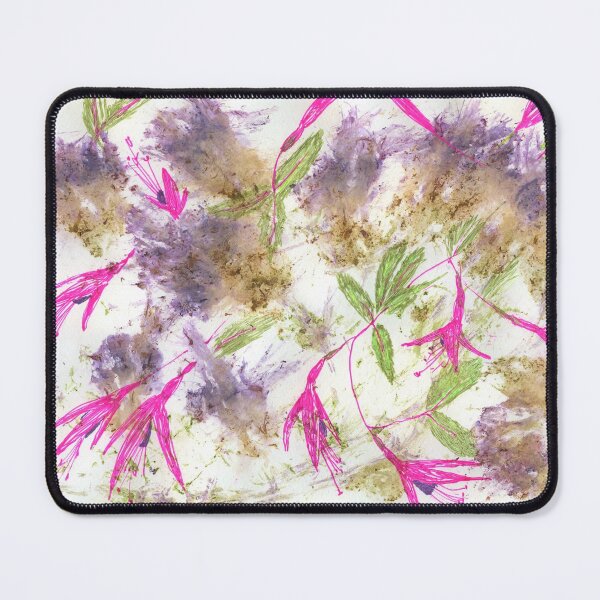 Item preview, Flower Pounding Sketch - Fuchsia designed and sold by LymphomaLass.