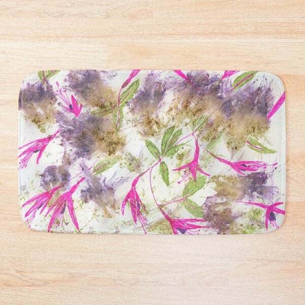 Item preview, Flower Pounding Sketch - Fuchsia designed and sold by LymphomaLass.