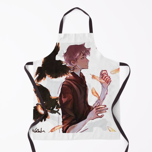 Item preview, drawing guy with crows designed and sold by CrowleeRB.