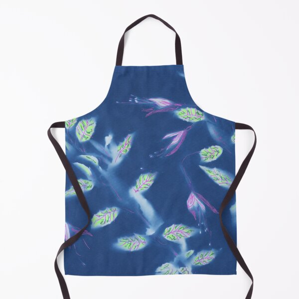 Item preview, Cyanotype Sketch - Fuchsia designed and sold by LymphomaLass.