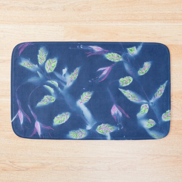 Item preview, Cyanotype Sketch - Fuchsia designed and sold by LymphomaLass.