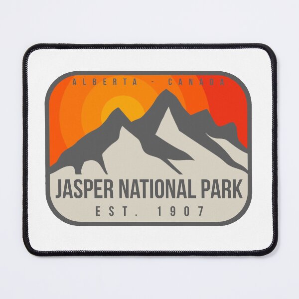 Item preview, Jasper National Park Alberta Canada Vintage Retro Travel Hiking, Camping Adventure Climbing Mountain designed and sold by tmartinezta.
