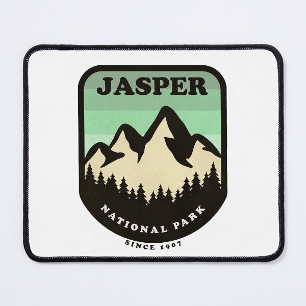 Item preview, Jasper National Park Alberta Canada Vintage Retro Travel Hiking, Camping Adventure Climbing Mountain designed and sold by tmartinezta.