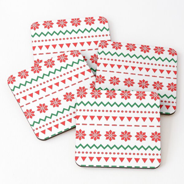 Item preview, Cute vintage Christmas Sweater Pattern - Holiday Pattern designed and sold by SheetalMourya.