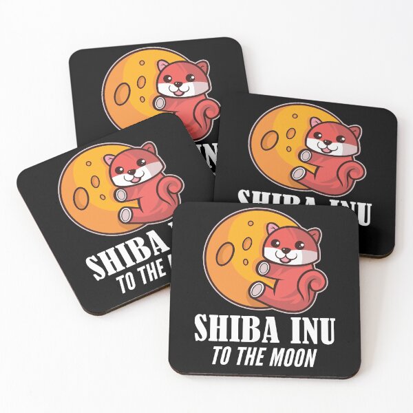 Item preview, Shiba Inu Coin To The Moon Shib Army designed and sold by Club7Studios.