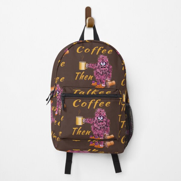 Item preview, Coffee then talkee illustrated quote designed and sold by saf-saf.