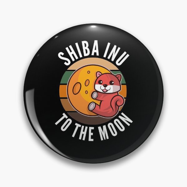 Item preview, Shiba Inu Coin To The Moon Shib Army designed and sold by Club7Studios.