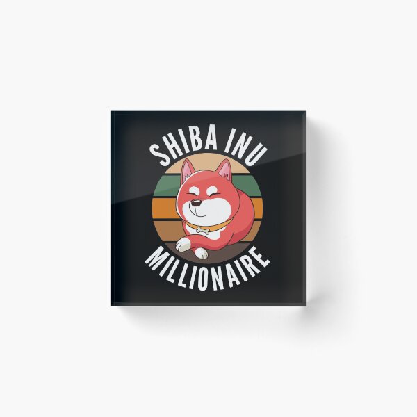 Item preview, Shiba Inu Coin Millionaire Shib Army designed and sold by Club7Studios.