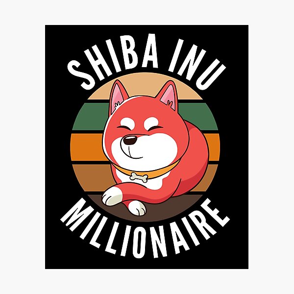 Item preview, Shiba Inu Coin Millionaire Shib Army designed and sold by Club7Studios.