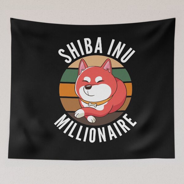 Item preview, Shiba Inu Coin Millionaire Shib Army designed and sold by Club7Studios.