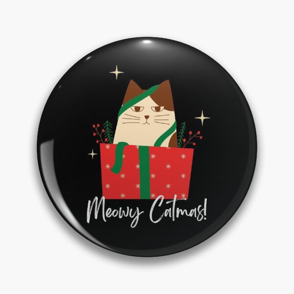 Item preview, Meowy Christmas! Cute Catmas cat design! designed and sold by HROC.
