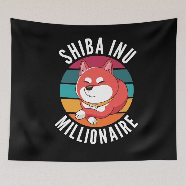 Item preview, Shiba Inu Coin Millionaire Shib Army designed and sold by Club7Studios.
