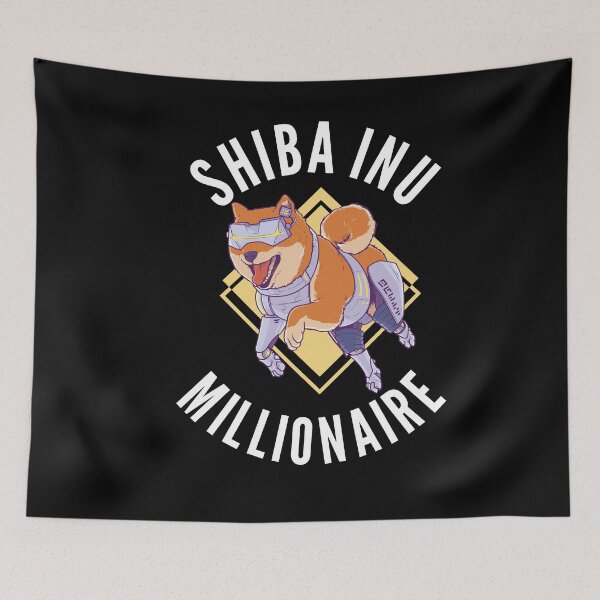 Item preview, Shiba Inu Coin Millionaire Shib Army designed and sold by Club7Studios.