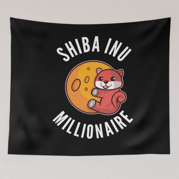 Item preview, Shiba Inu Coin Millionaire Shib Army designed and sold by Club7Studios.