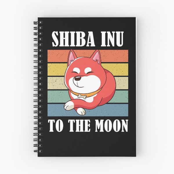 Item preview, Shiba Inu Coin To The Moon Shib Army designed and sold by Club7Studios.