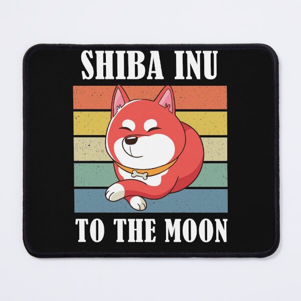 Item preview, Shiba Inu Coin To The Moon Shib Army designed and sold by Club7Studios.