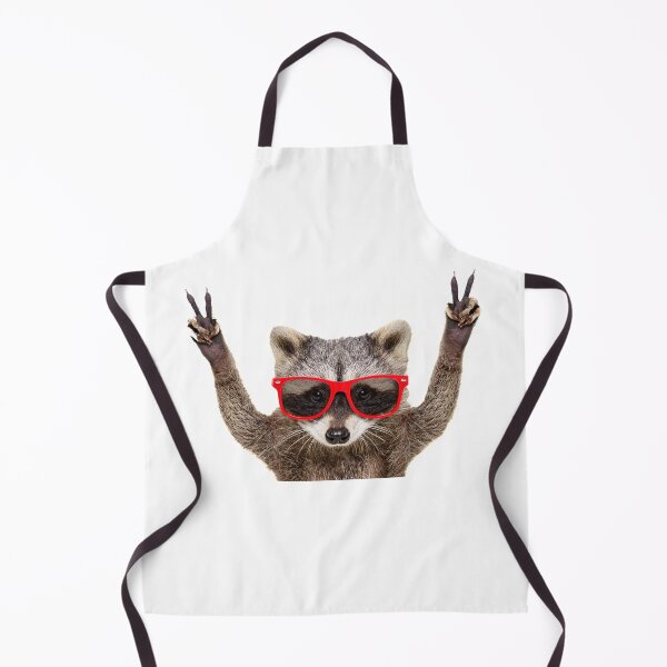 Item preview, kawaii and funny raccoon face designed and sold by SugarrMonkey.